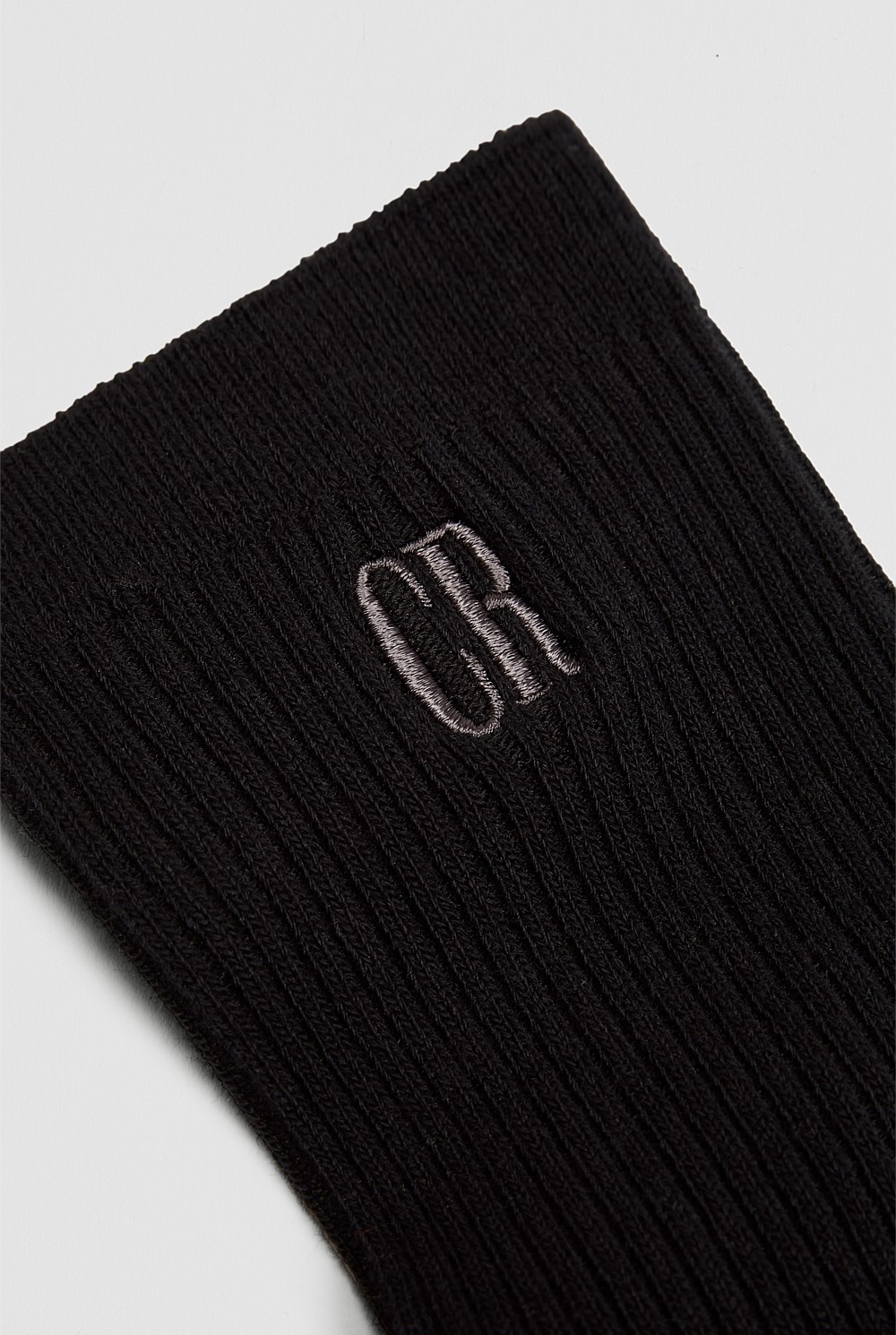 Australian Cotton Blend CR Ribbed Three Quarter Crew Sock