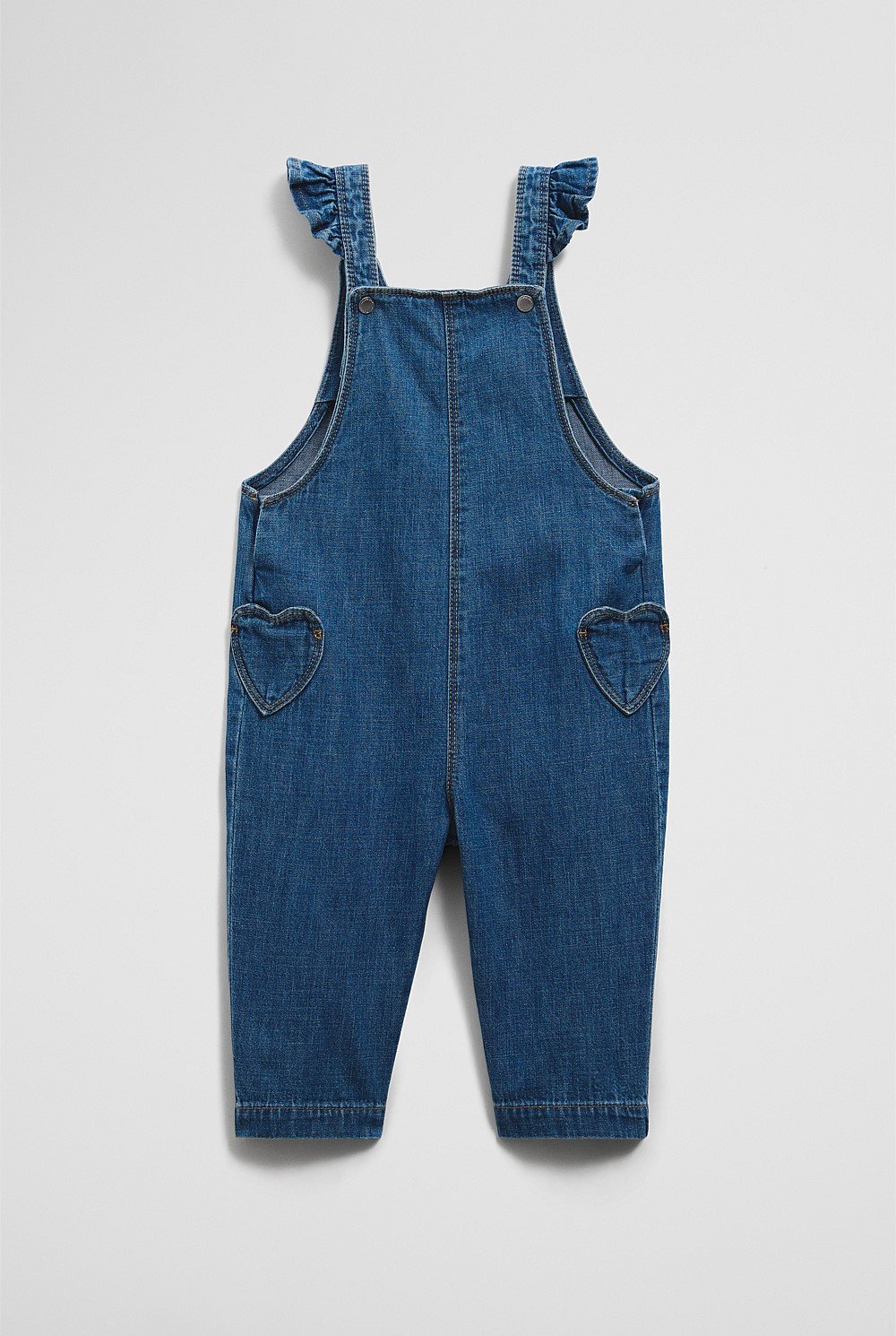 Denim Heart Overall