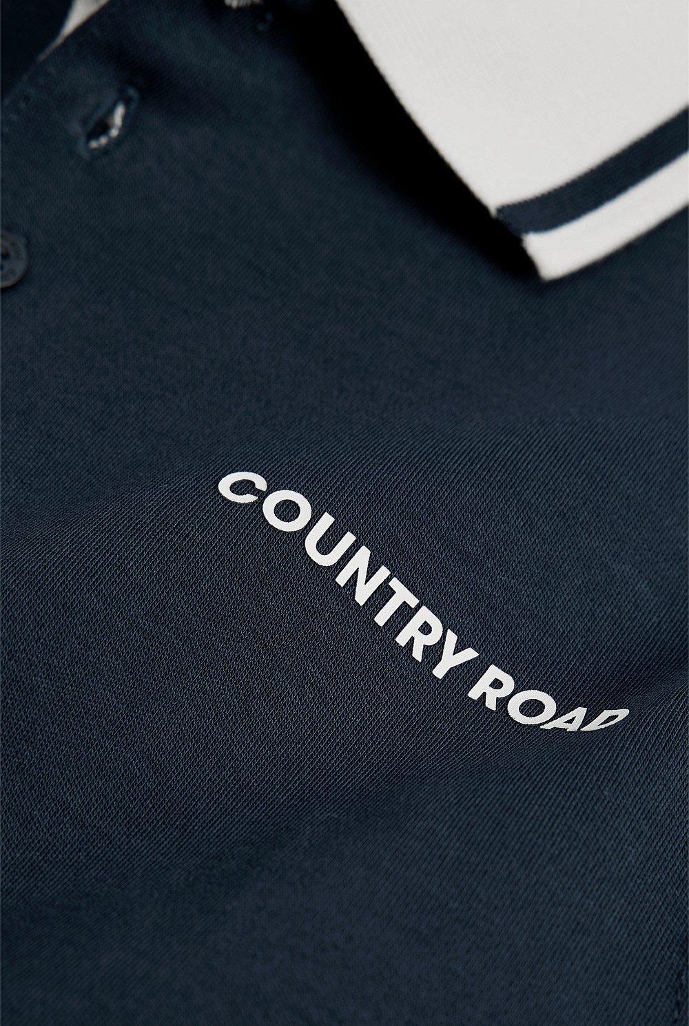 Organically Grown Cotton Panelled Rugby T-Shirt