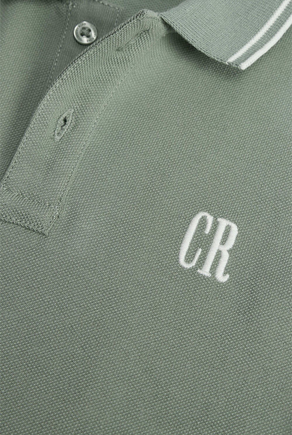 Organically Grown Cotton Logo Polo Shirt