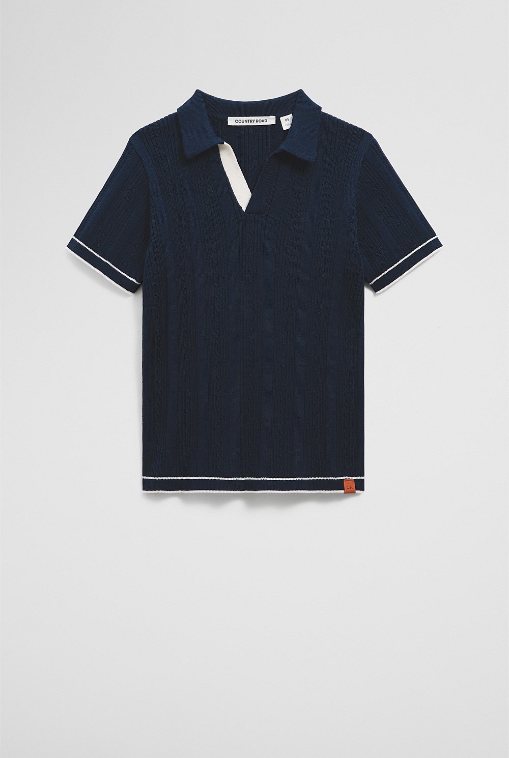 Organically Grown Cotton Knit Polo