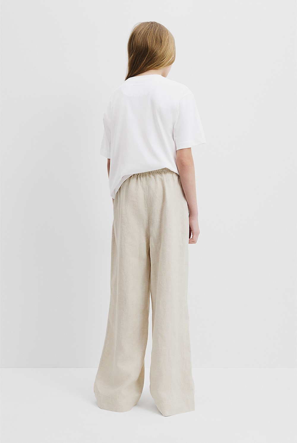 Teen Organically Grown Linen Pant