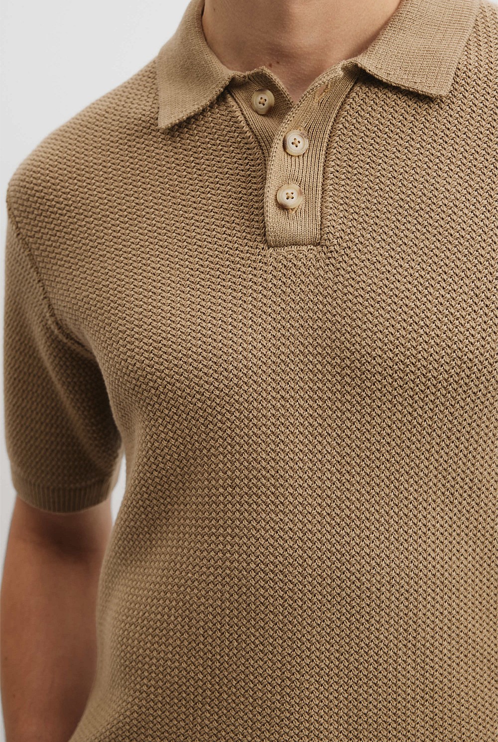 Australian Cotton Knit Polo