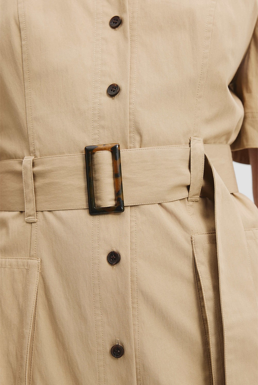 Utility Shirt Dress