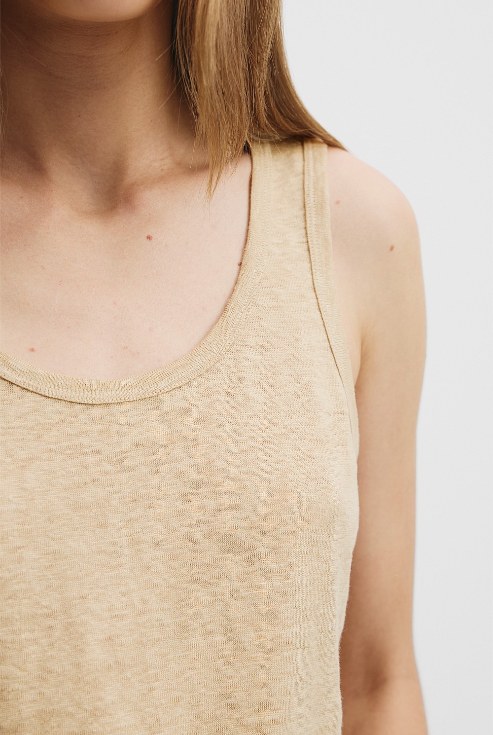 Linen Jersey Tank