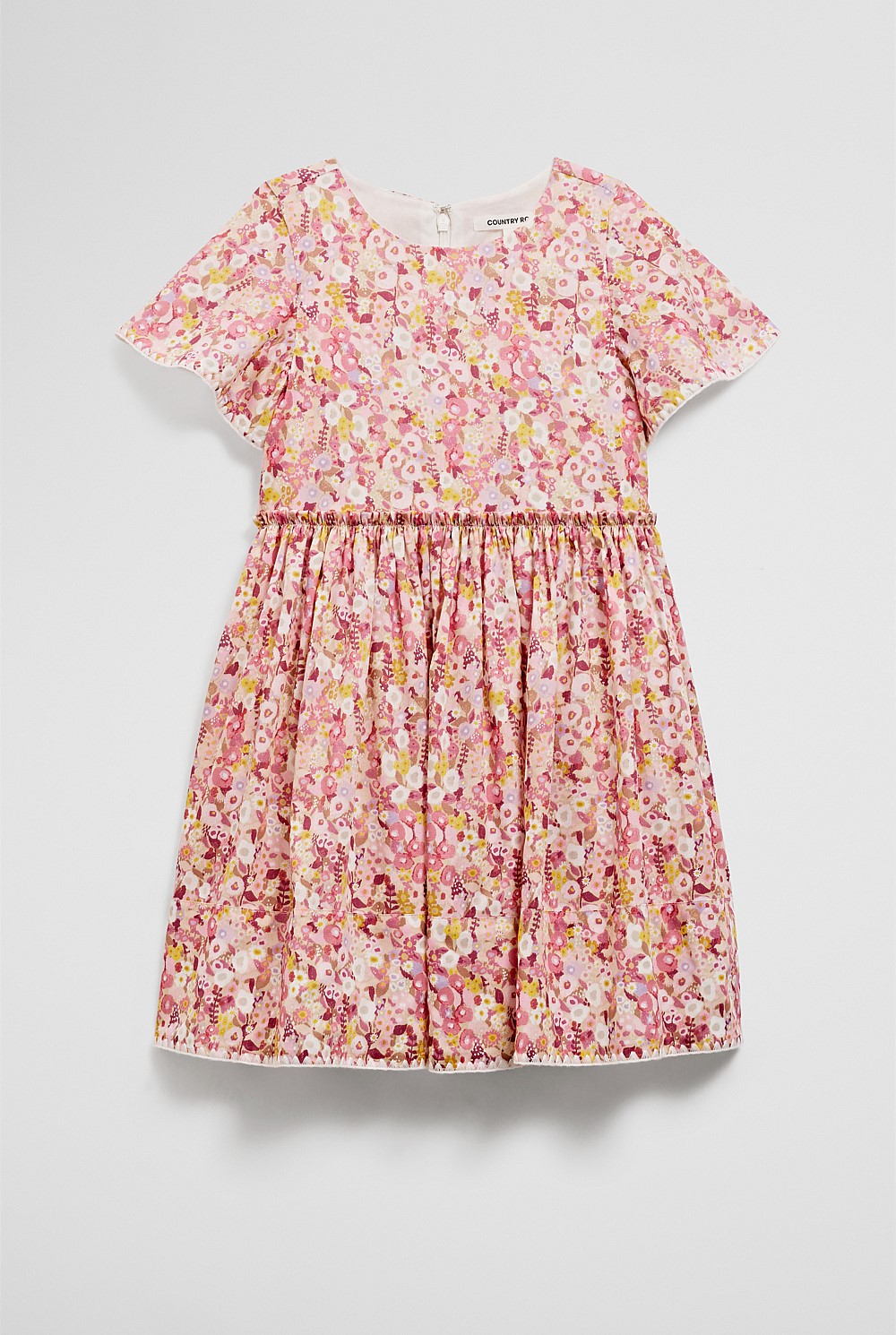 Organically Grown Cotton Garden Flare Dress