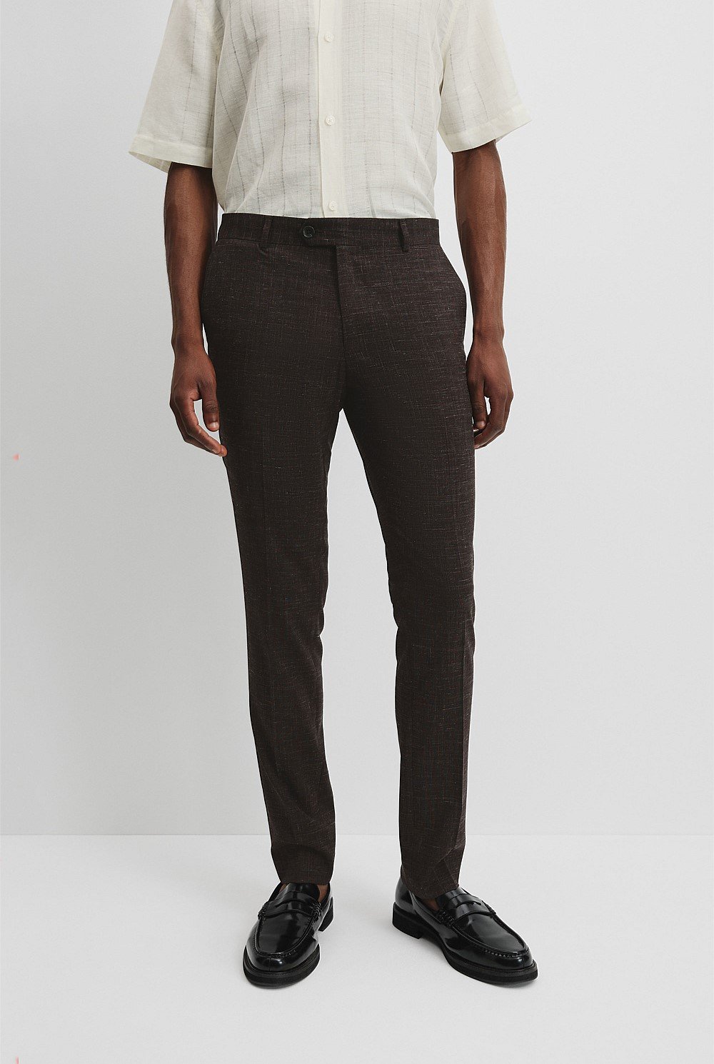 Wool Linen Stretch Pant