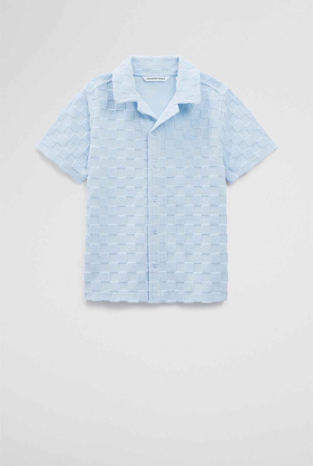 Organically Grown Cotton Terry Polo Shirt