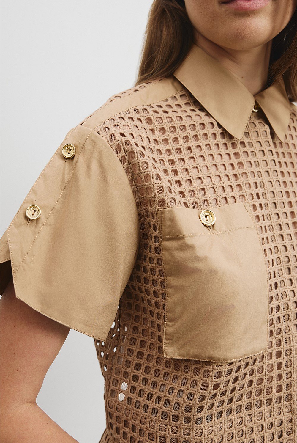 Utility Mesh Shirt