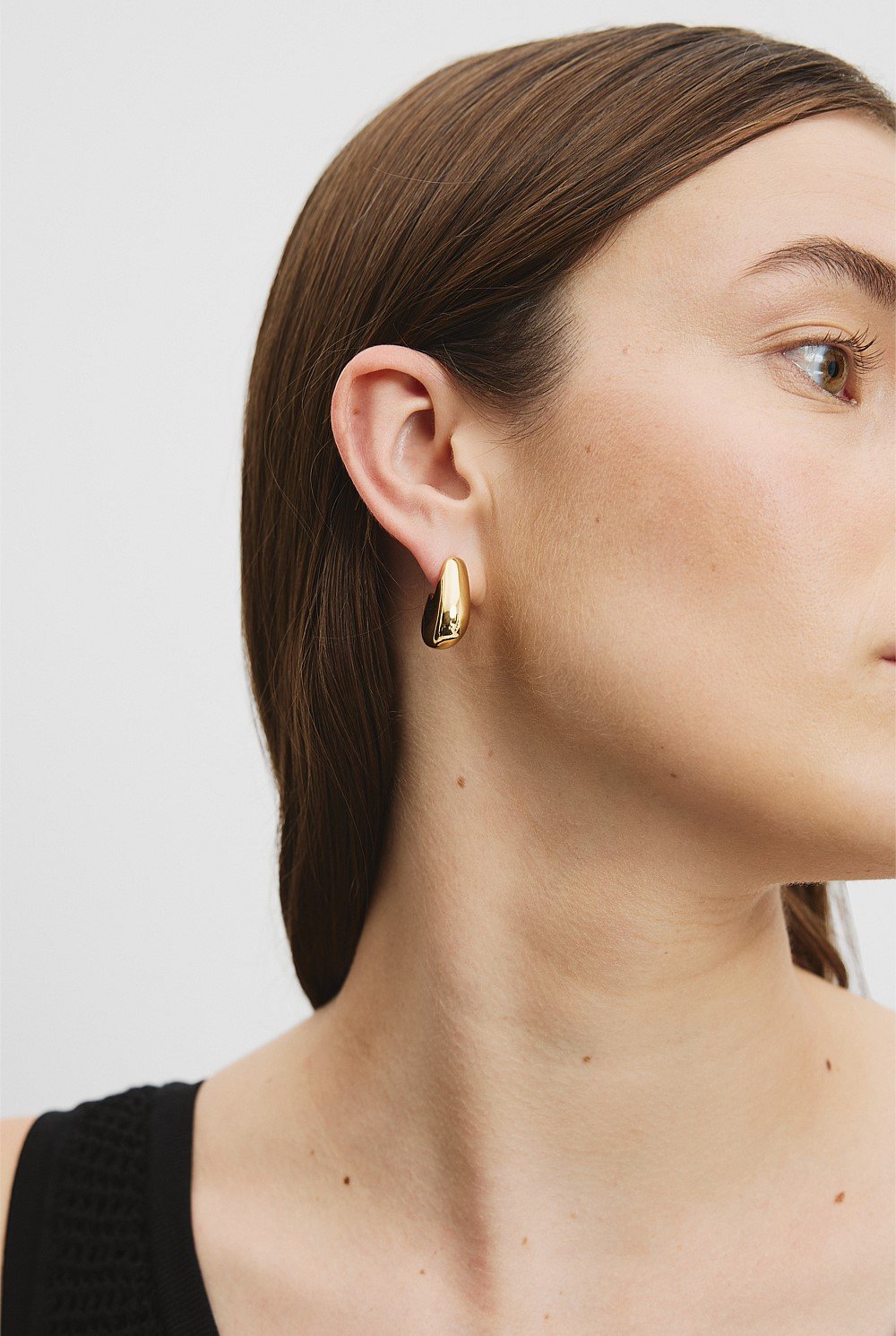 Small Bubble Hoop Earring