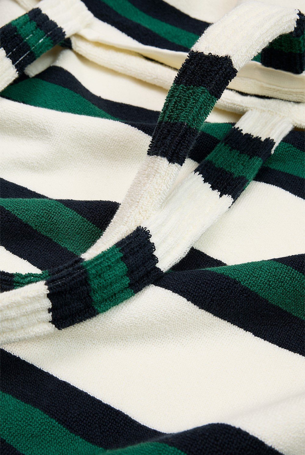 Verified Australian Cotton Stripe Bag-To-Towel