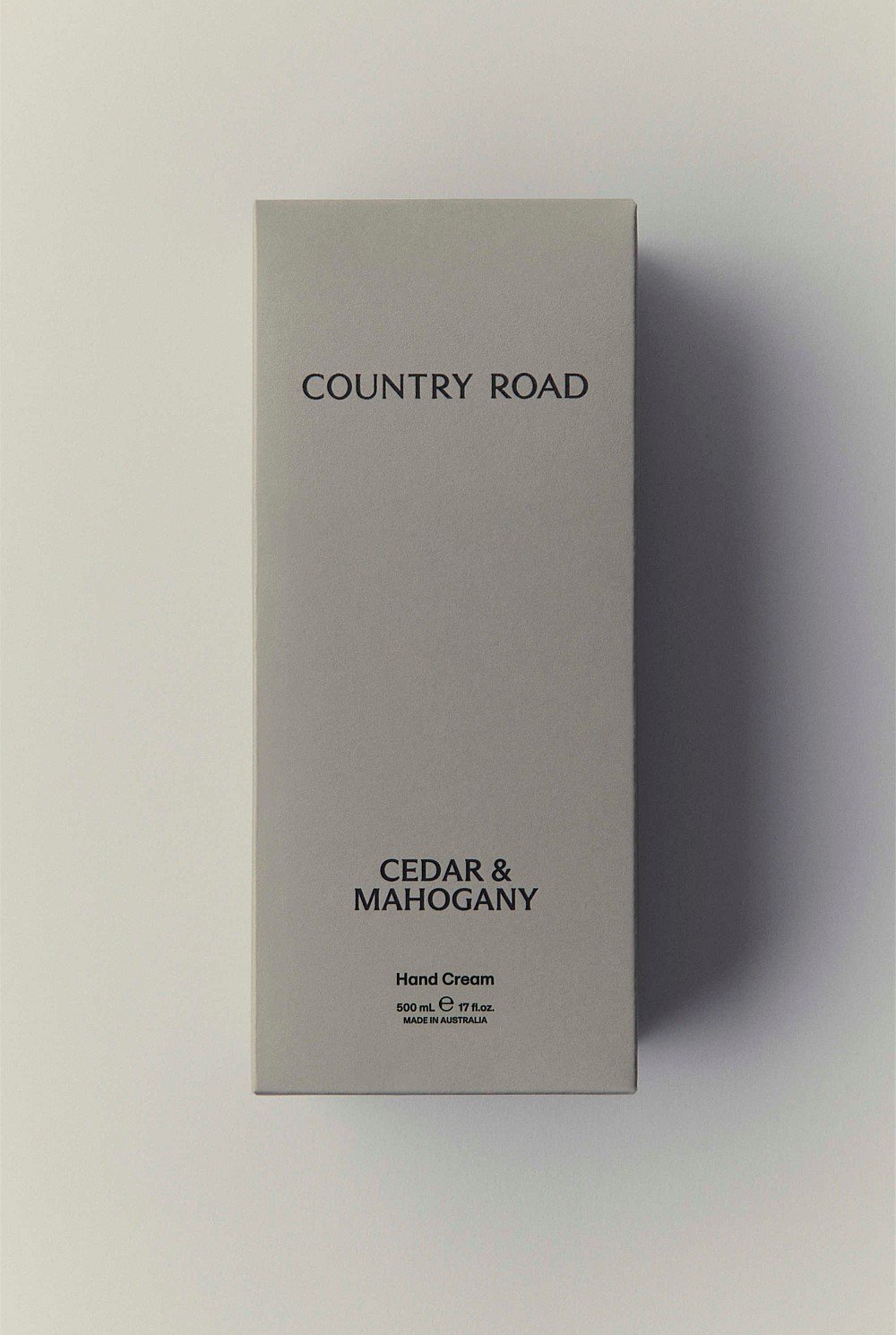 Australian Made Cedar & Mahogany Hand Cream 500mL