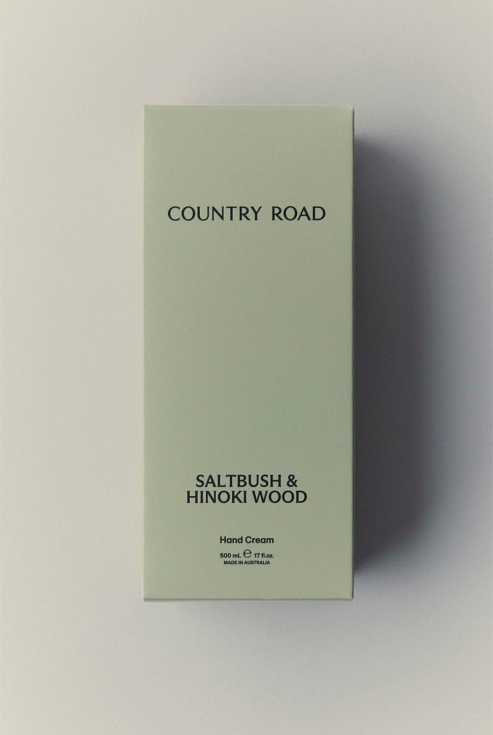 Australian Made Saltbush & Hinoki Wood Hand Cream 500mL