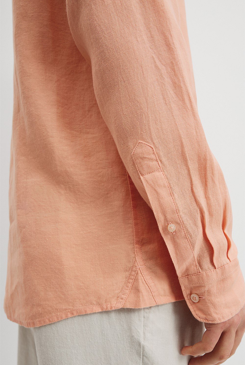 Regular Fit Organically Grown Linen Shirt