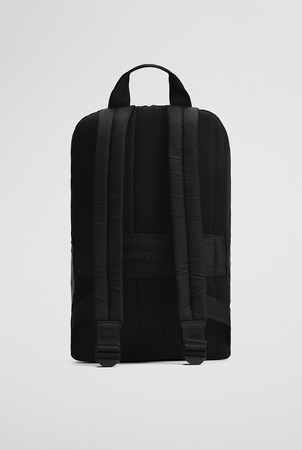 Textured Nylon Backpack