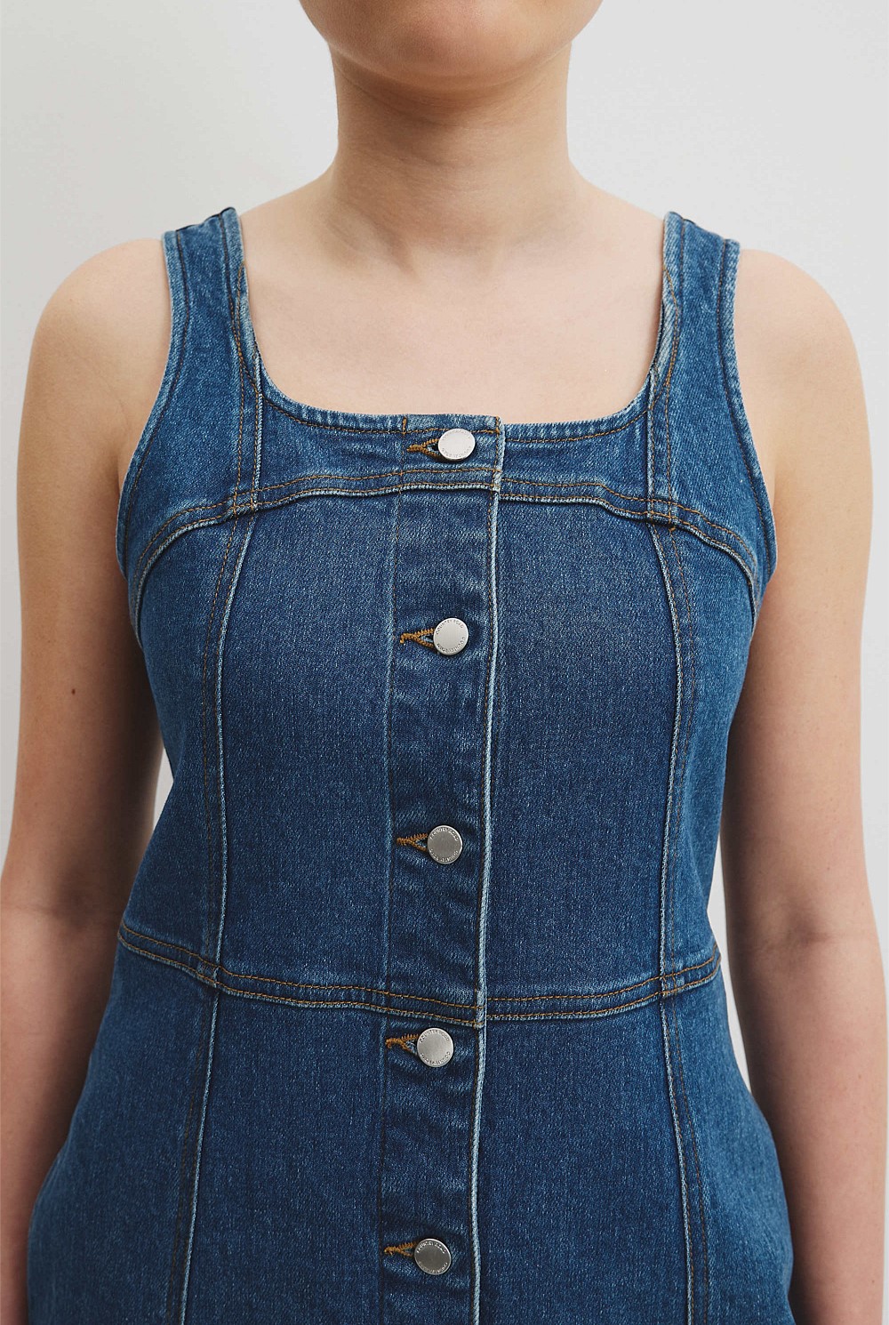 Teen Denim Mini Dress