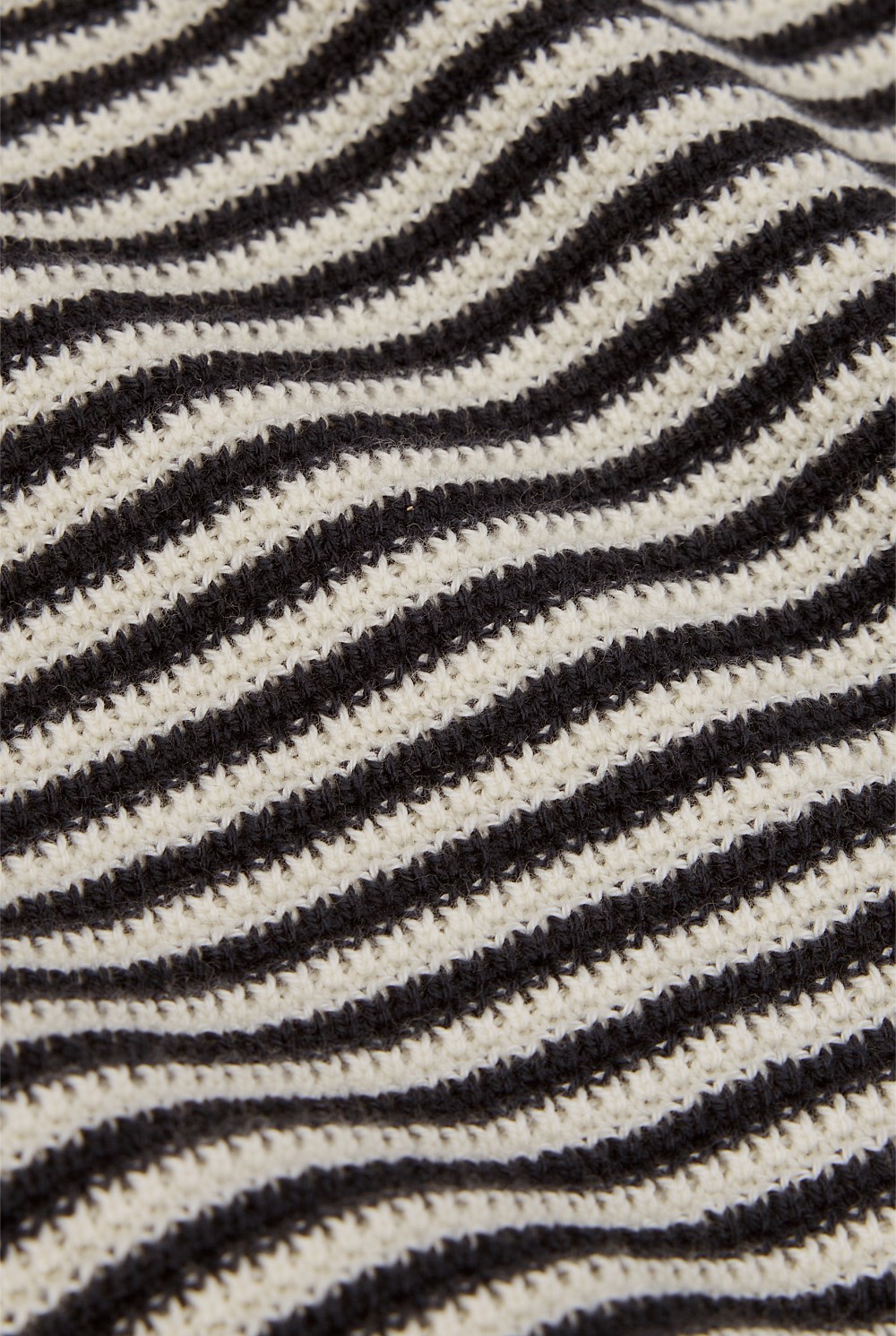 Organically Grown Cotton Stripe Knit Polo