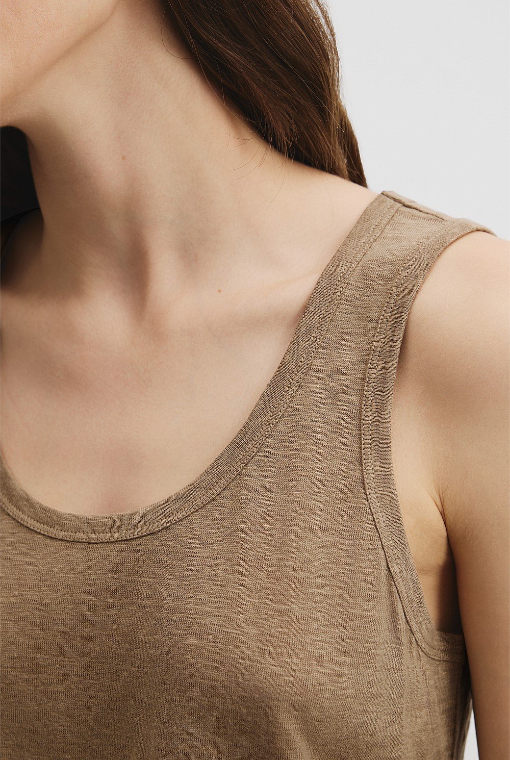 Linen Jersey Tank