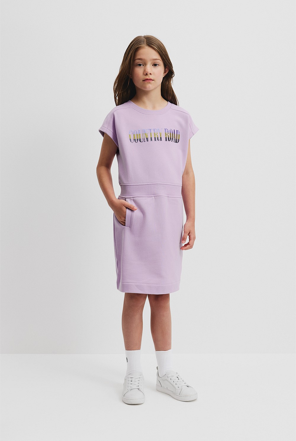 Organically Grown Cotton Sweat Dress