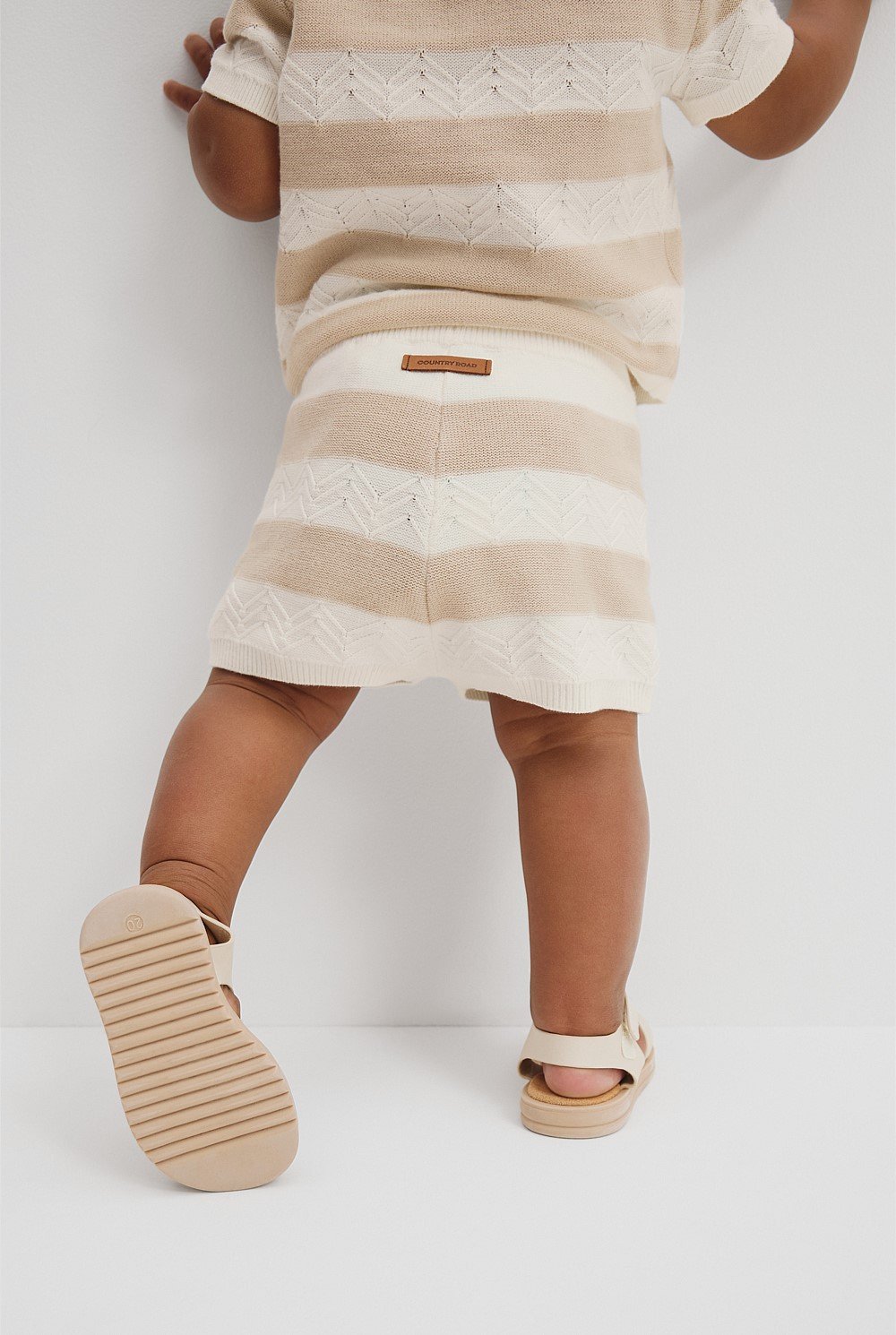 Organically Grown Cotton Wavy Knit Short