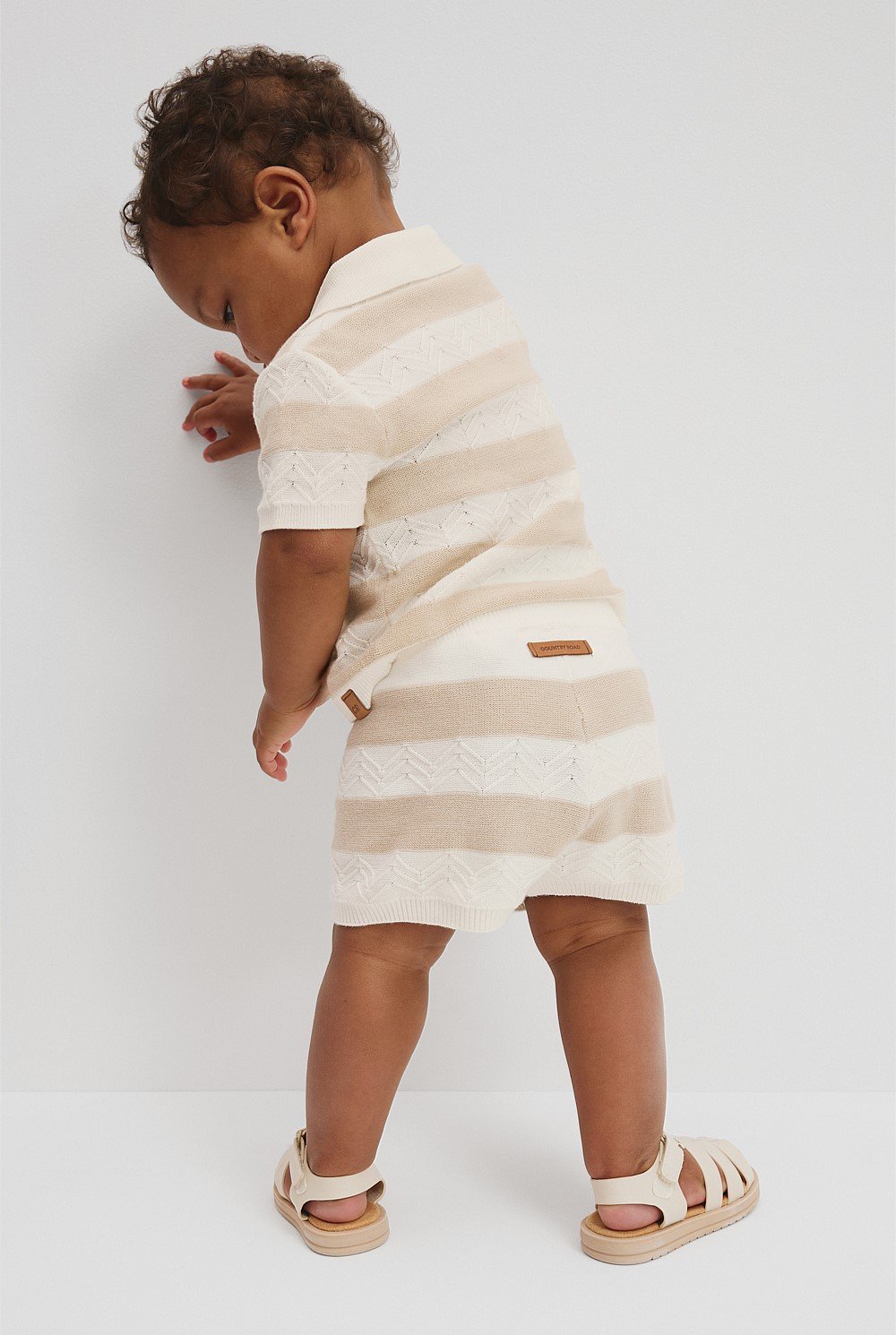 Organically Grown Cotton Wavy Knit Short