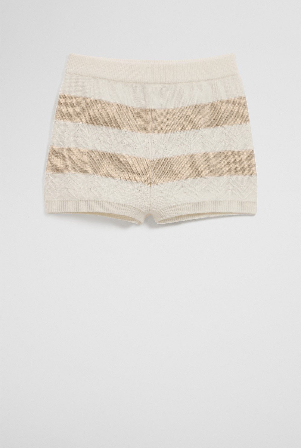 Organically Grown Cotton Wavy Knit Short