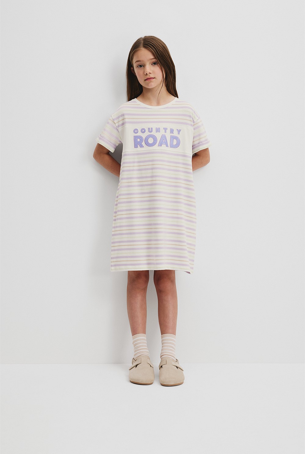 Organically Grown Cotton Logo T-Shirt Dress