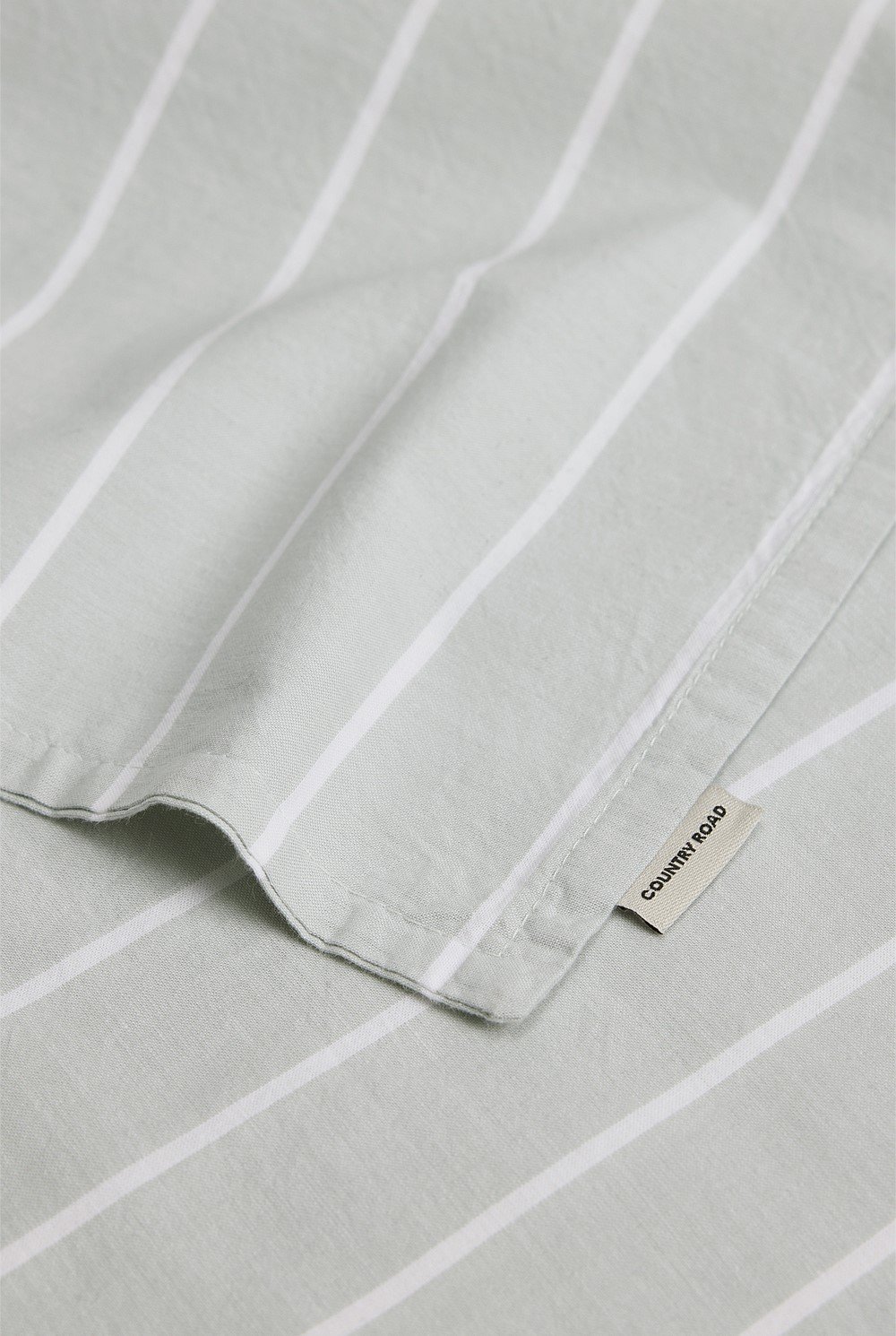 Brae Australian Cotton Stripe Super King Quilt Cover