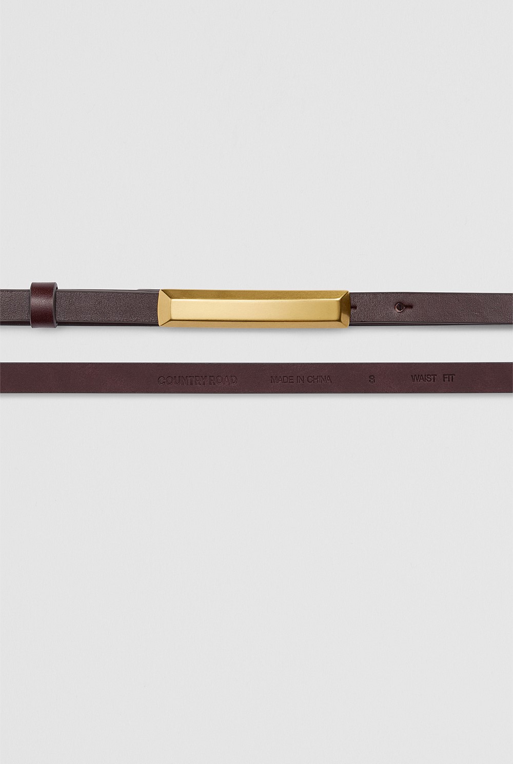 Facet Bar Belt