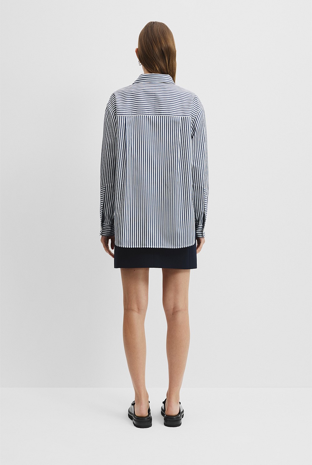 Australian Cotton Stripe Oxford Shirt