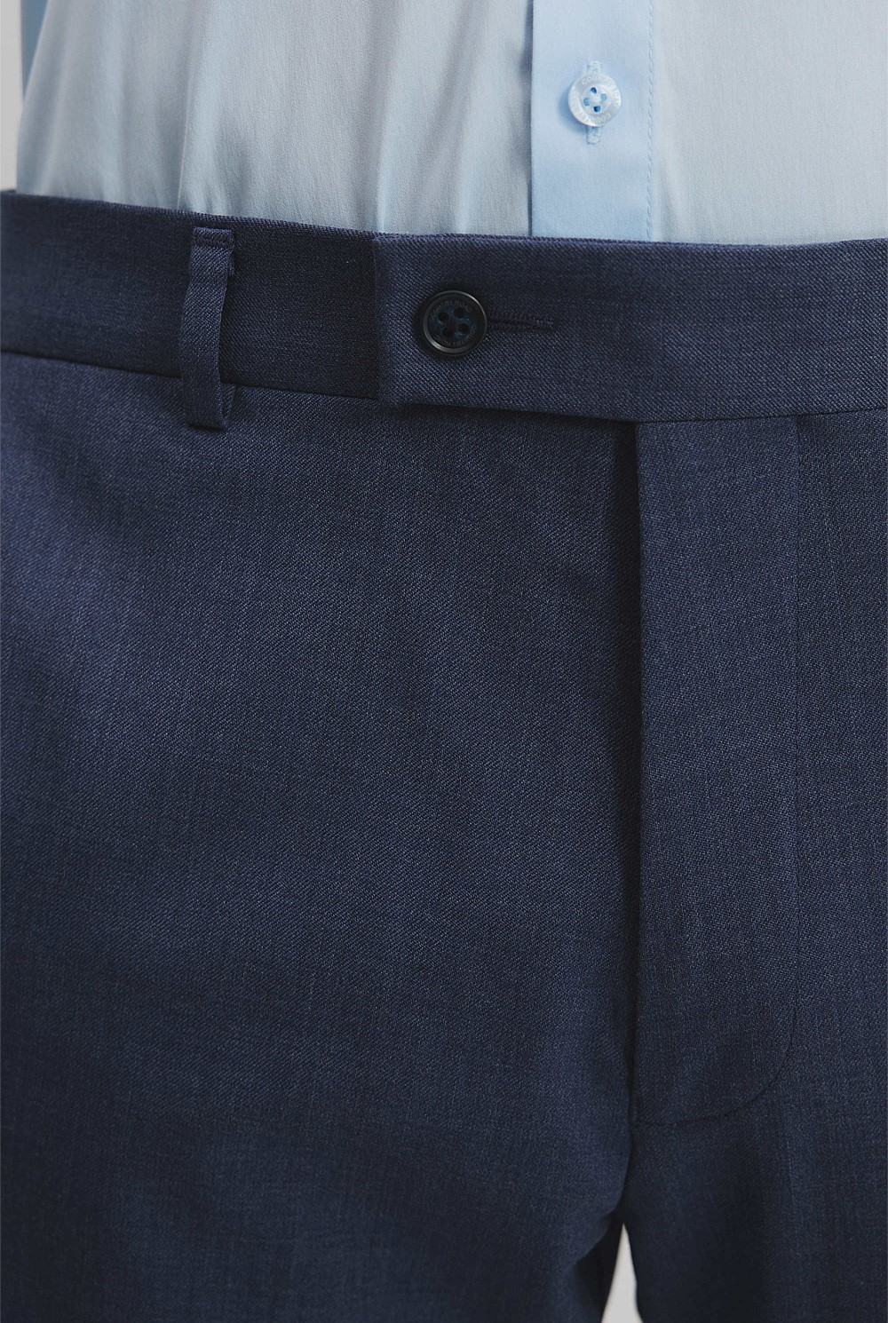 Regular Fit Italian-Woven Wool Pant