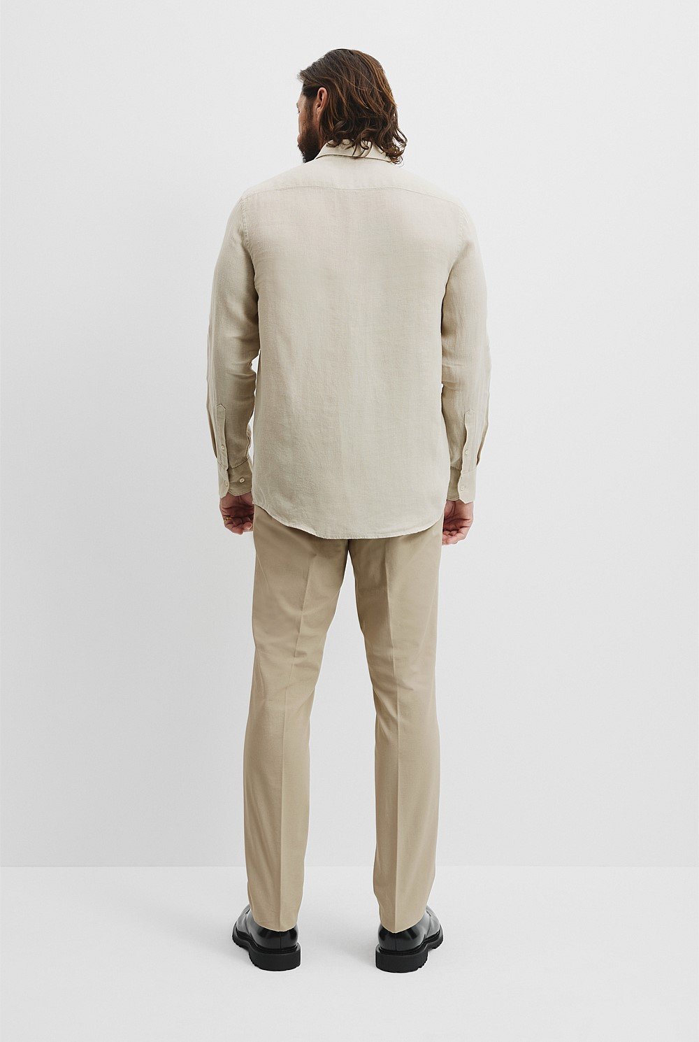 Tailored Fit Organically Grown Linen Shirt