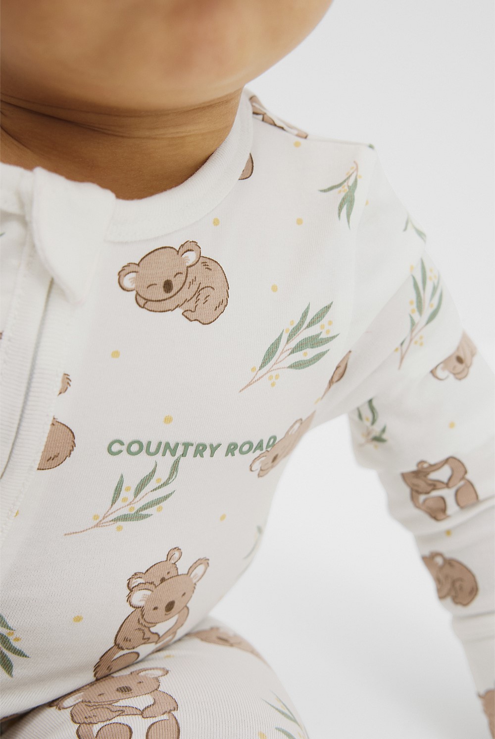 Organically Grown Cotton Koala Jumpsuit