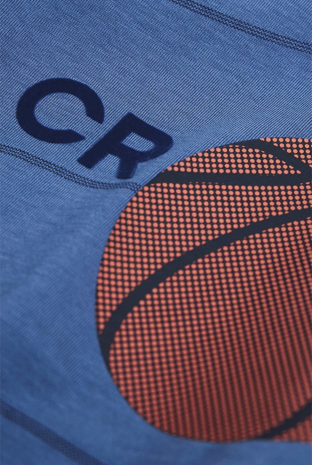 Organically Grown Cotton Basketball T-Shirt