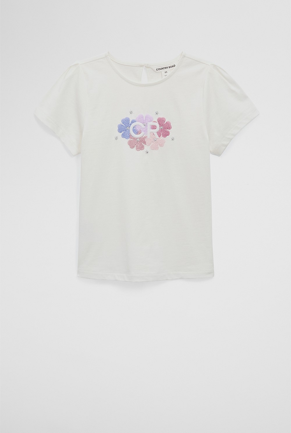 Organically Grown Cotton CR Frill T-Shirt