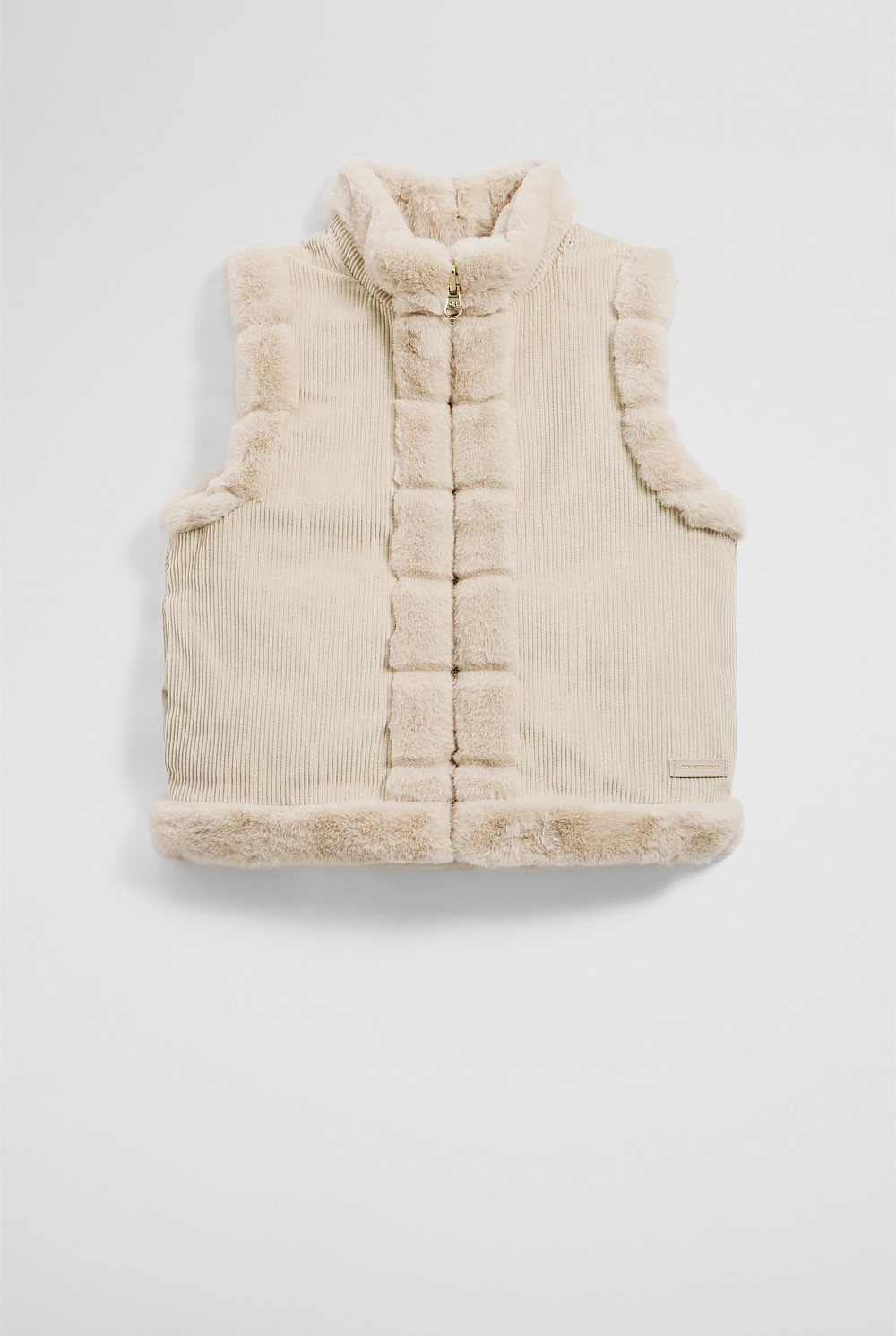 Reversible Faux Fur Vest