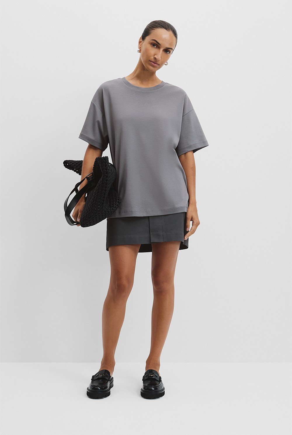 Australian Cotton Oversized Cotton T-Shirt