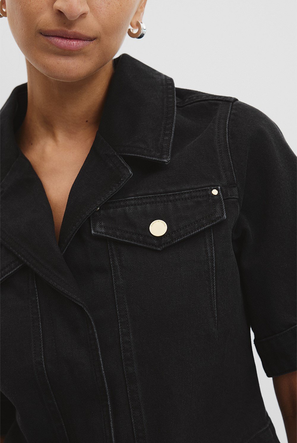 Military Denim Shirt