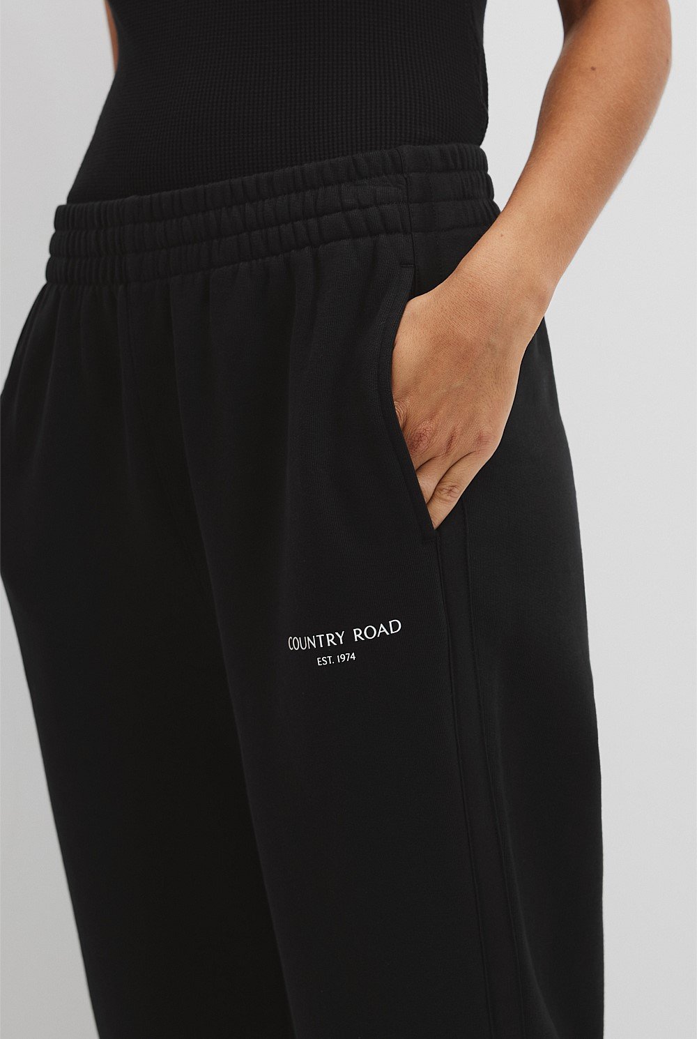 Australian Cotton Logo Track Pant