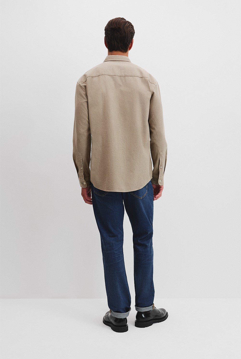 Relaxed Fit Heavy Brushed Shirt