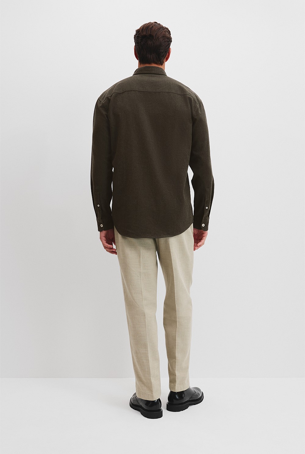 Relaxed Fit Heavy Brushed Shirt