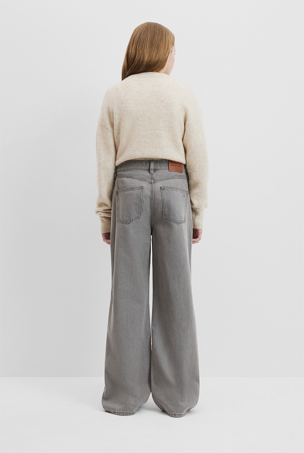 Teen Mid Rise Straight Jean