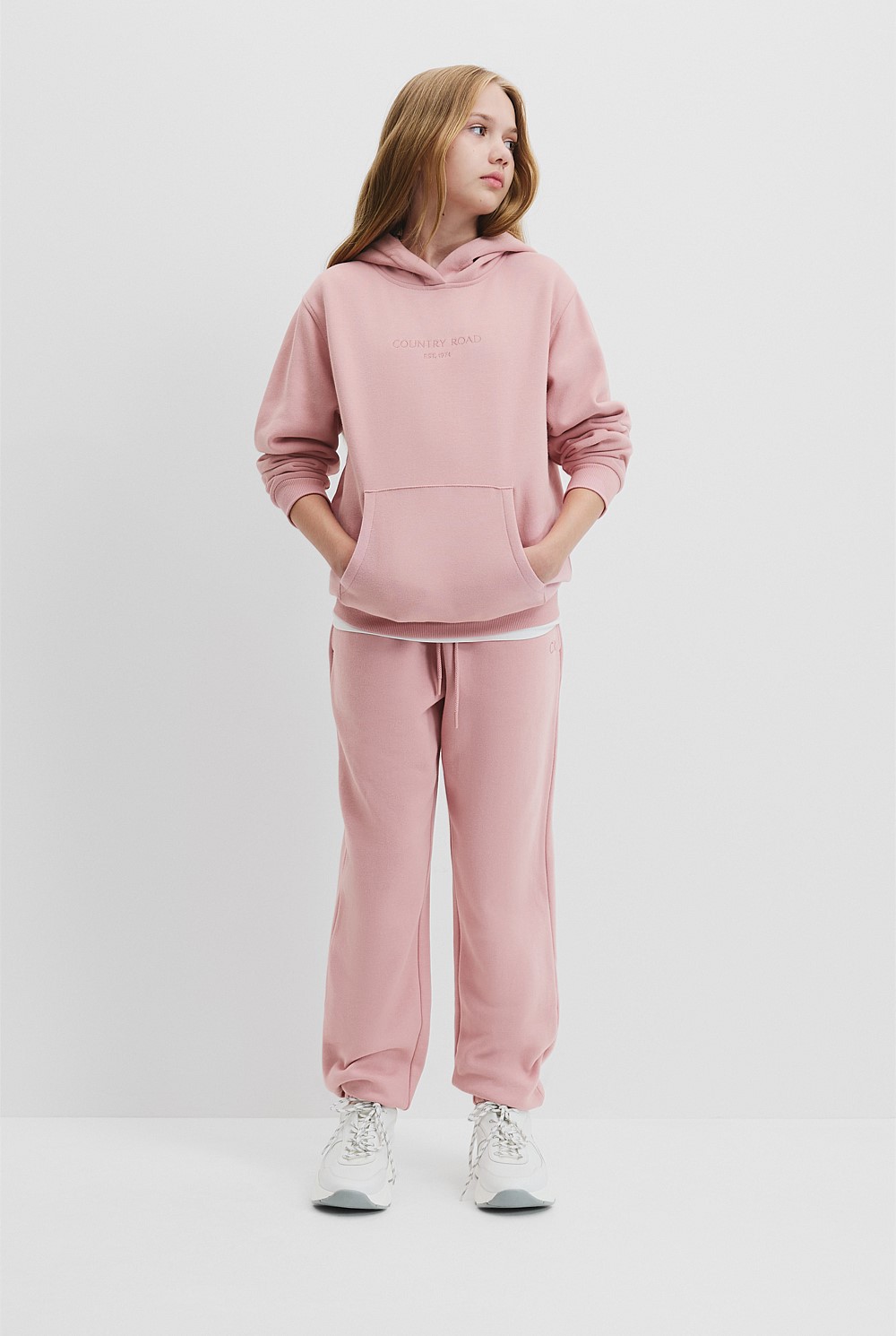 Teen Sherpa Half Zip Sweat