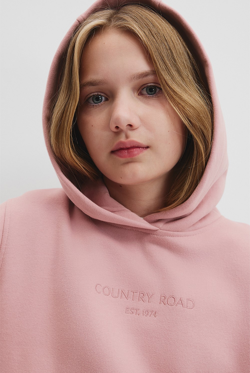 Teen Sherpa Half Zip Sweat