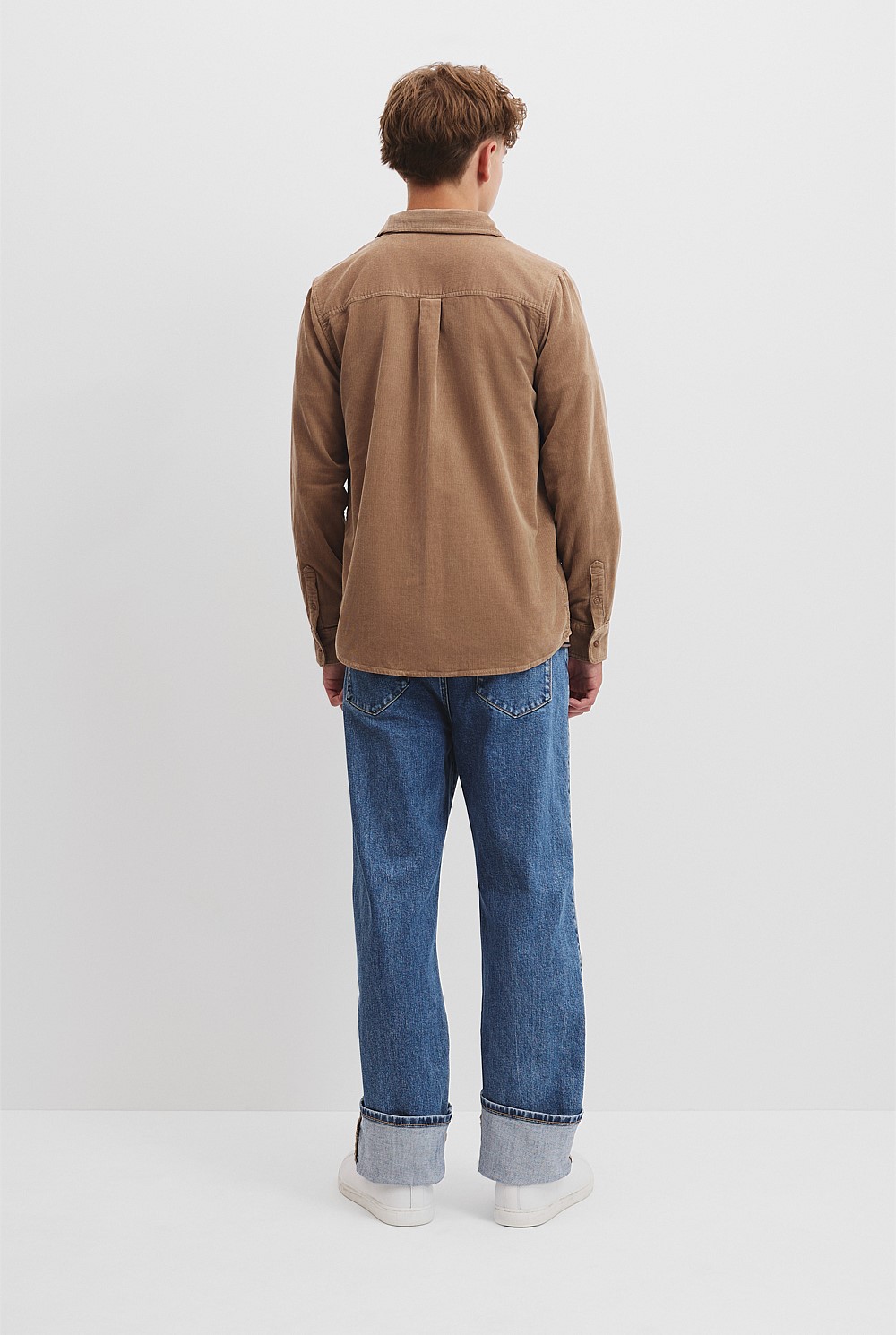 Teen Organically Grown Cotton Cord Shirt