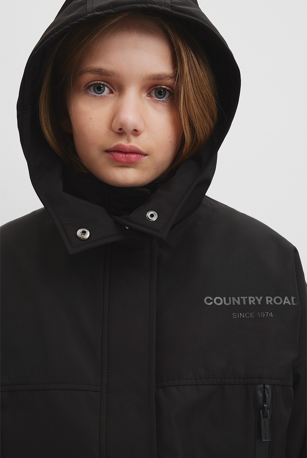 Teen Recycled Polyester Spray Puffer Jacket