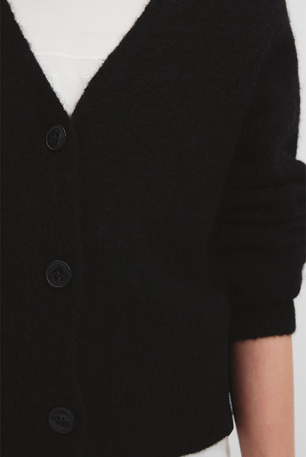 Teen Fluffy Knit Cardigan