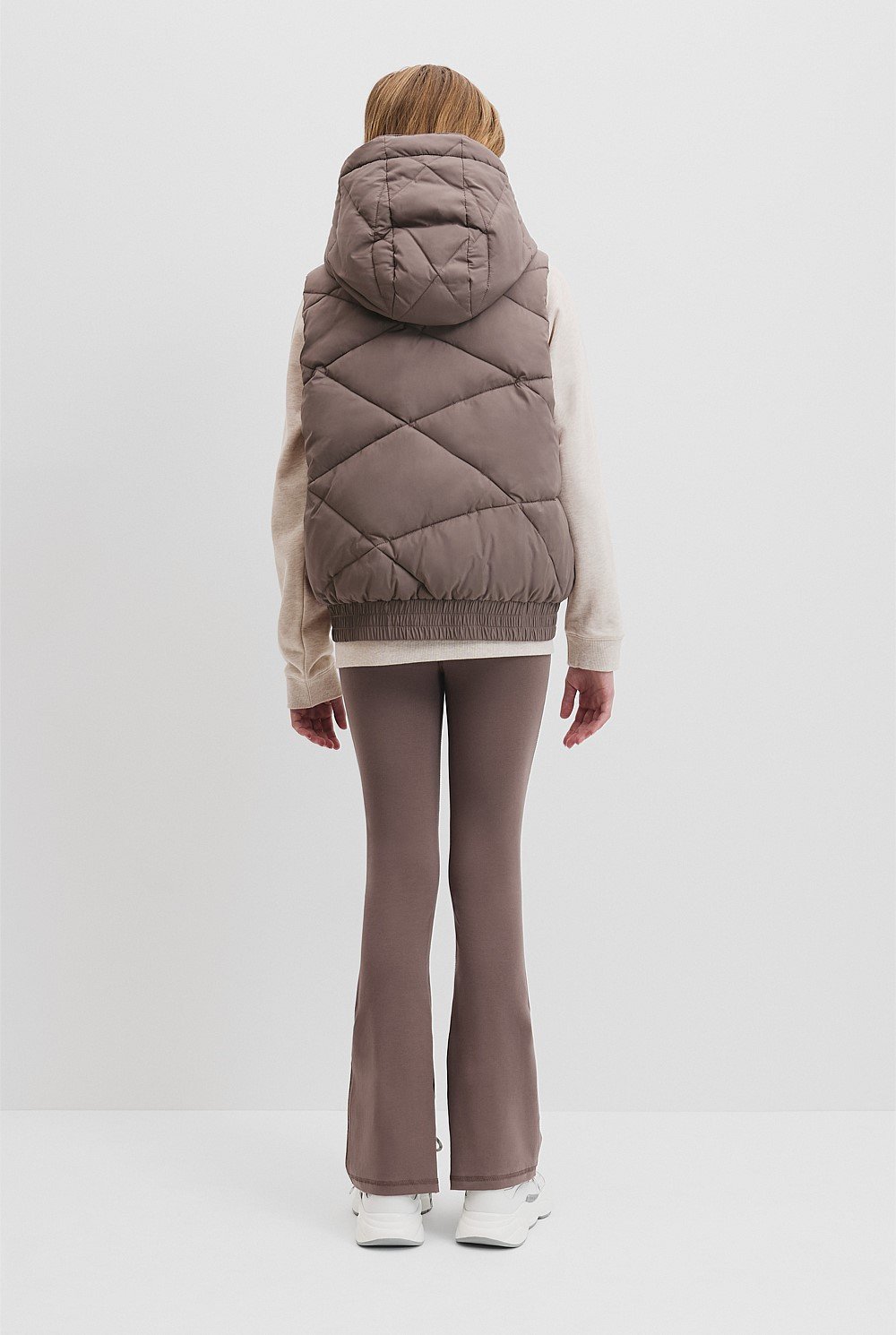 Teen Recycled Polyester Puffer Vest