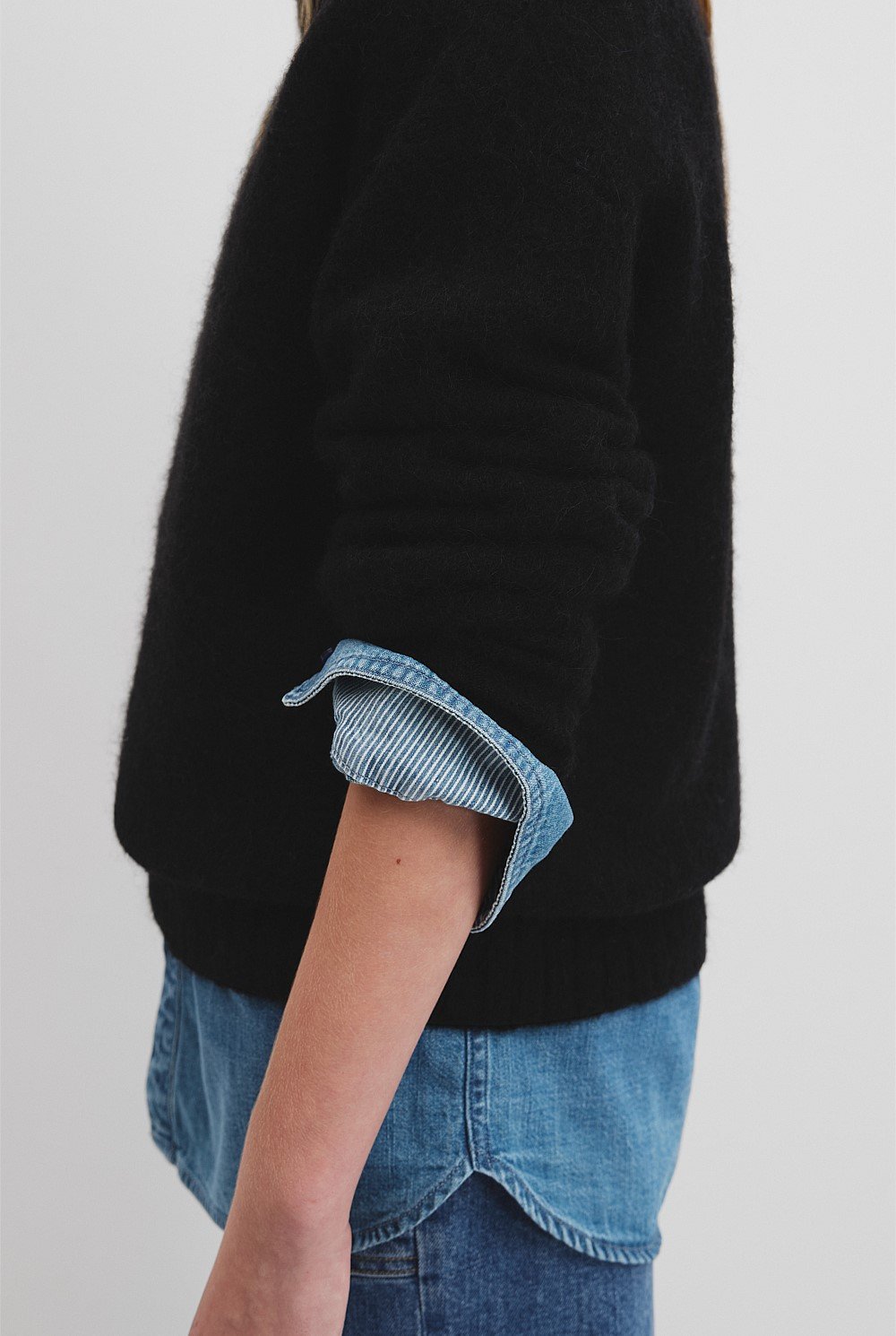 Teen Fluffy Knit Pullover
