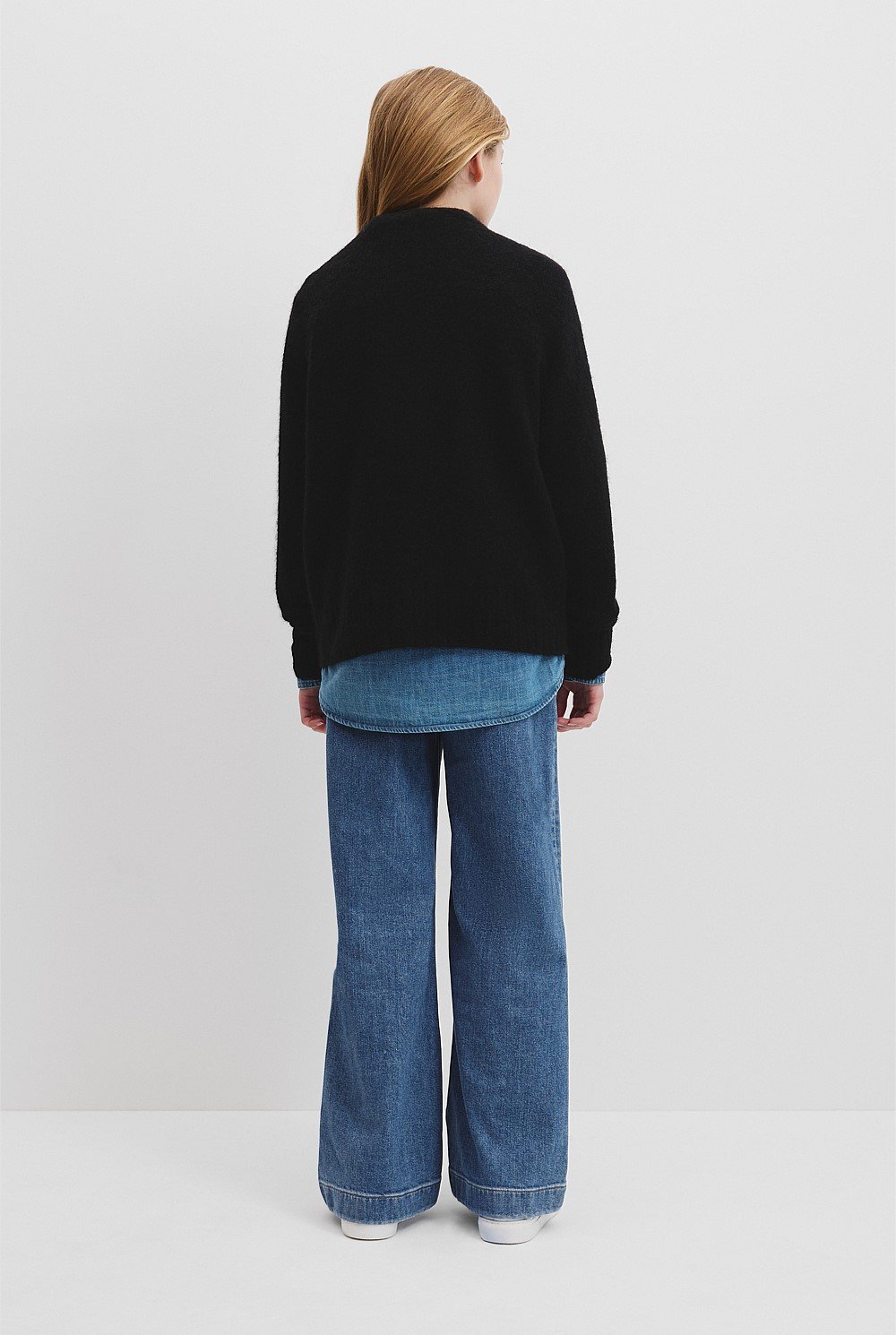 Teen Fluffy Knit Pullover